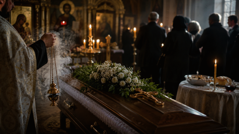 Погребални обичаи – „небесна сватба“, житен кръст и народни вярвания